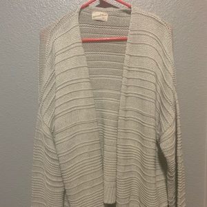Light grey Slouchy cardigan